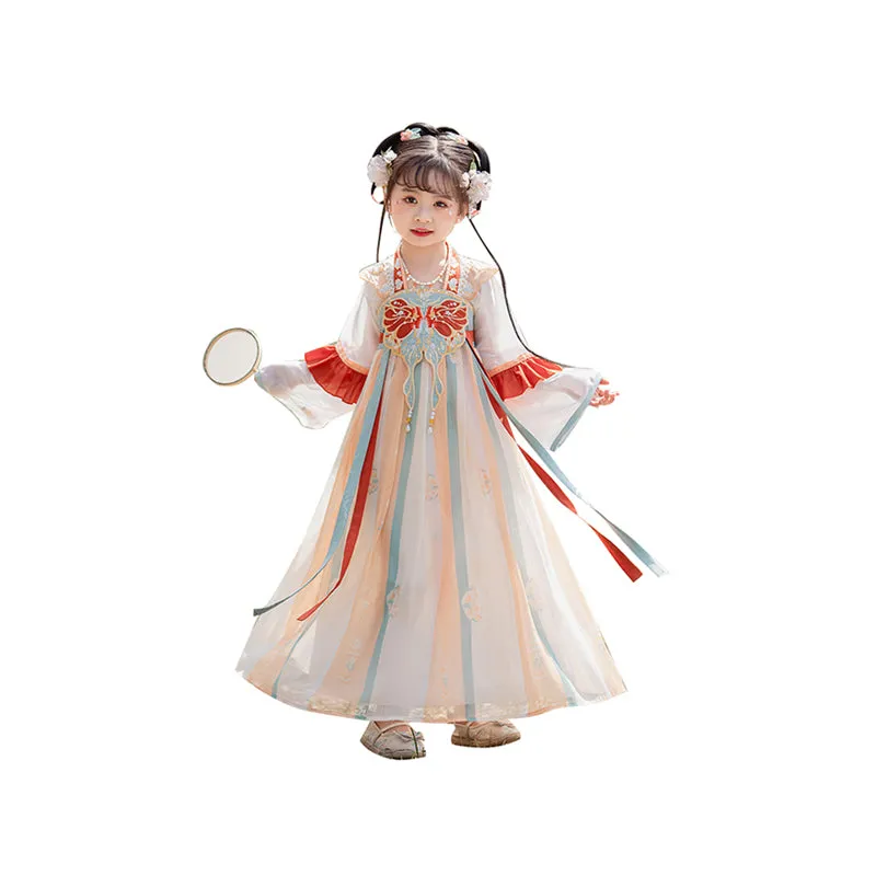 Kids' Fairy Hanfu Tang Dynasty Dress