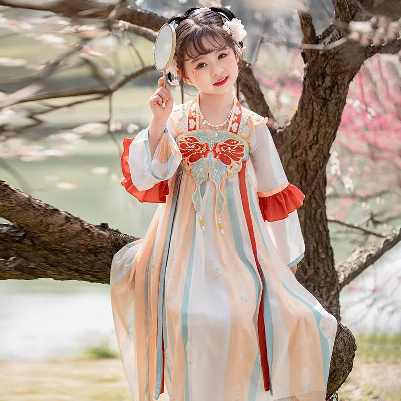 Kids' Fairy Hanfu Tang Dynasty Dress