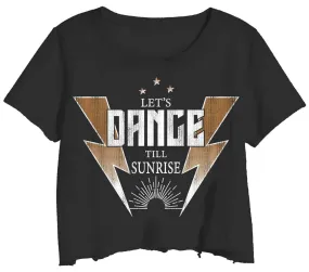 LET'S DANCE CROP TEE