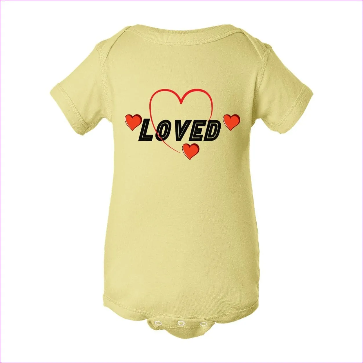 Loved Infant Baby Rib Bodysuit