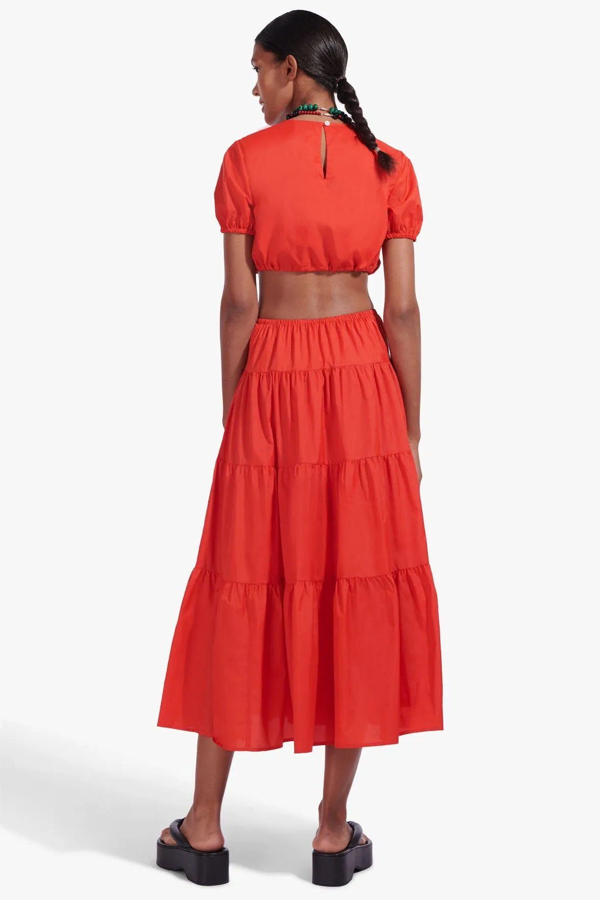 LUCCA SKIRT | TOMATO