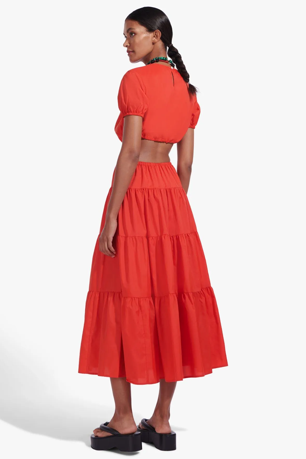 LUCCA SKIRT | TOMATO