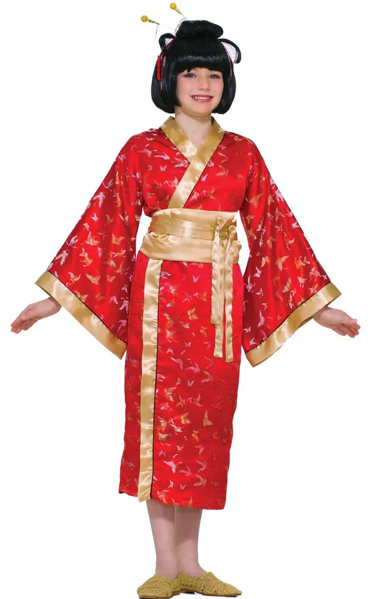 Madame Butterfly Girls Geisha Costume