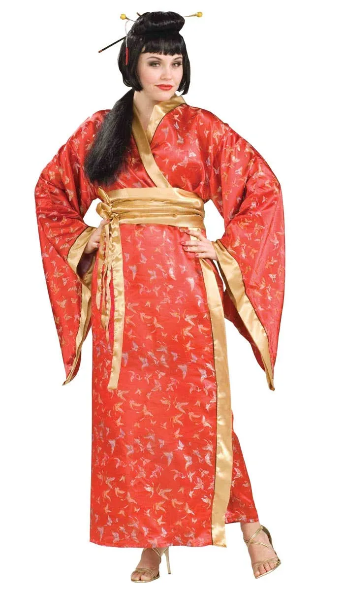 Madame Butterfly Plus Size Womens Geisha Costume