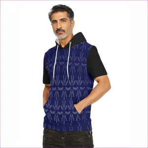 Mandala Men's T-Shirt With Hood | 100% Cotton