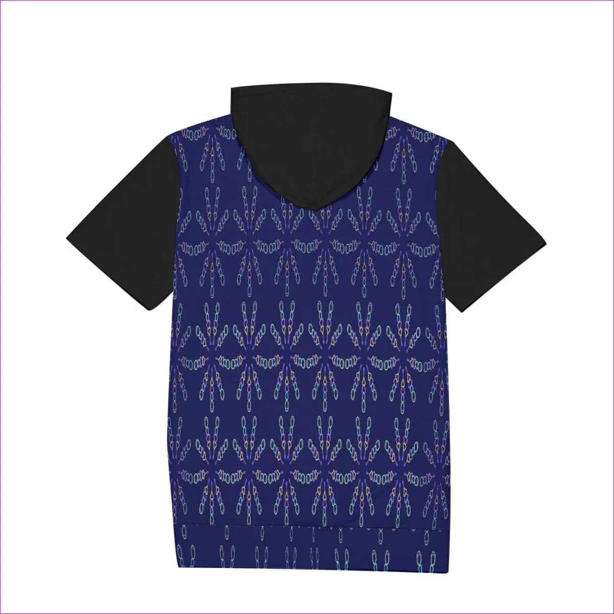 Mandala Men's T-Shirt With Hood | 100% Cotton