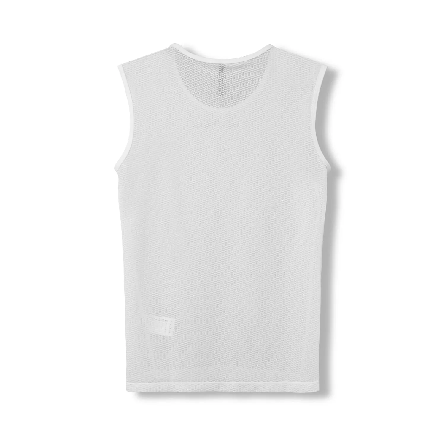 Mens Base Layer - White Sleeveless