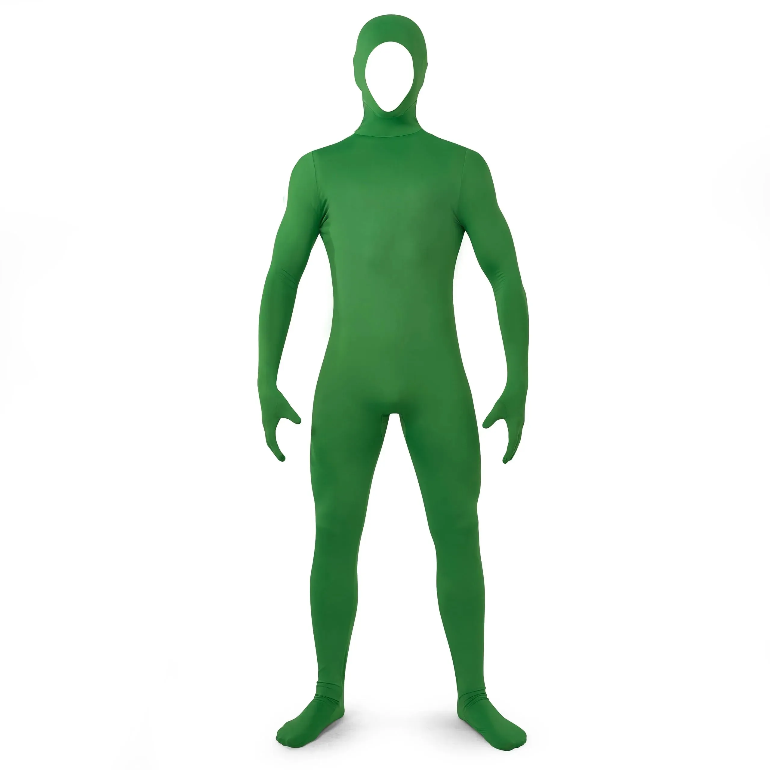 Mens Open Face Bodysuit Jumpsuit Zentai Costume