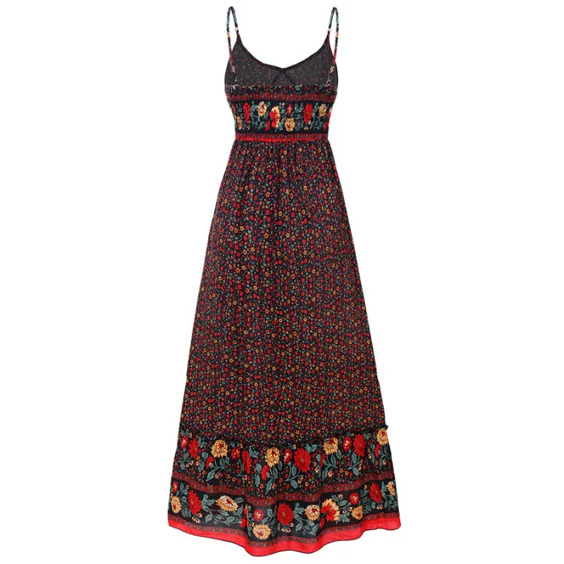 Molly - Bohemian Dress with Straps