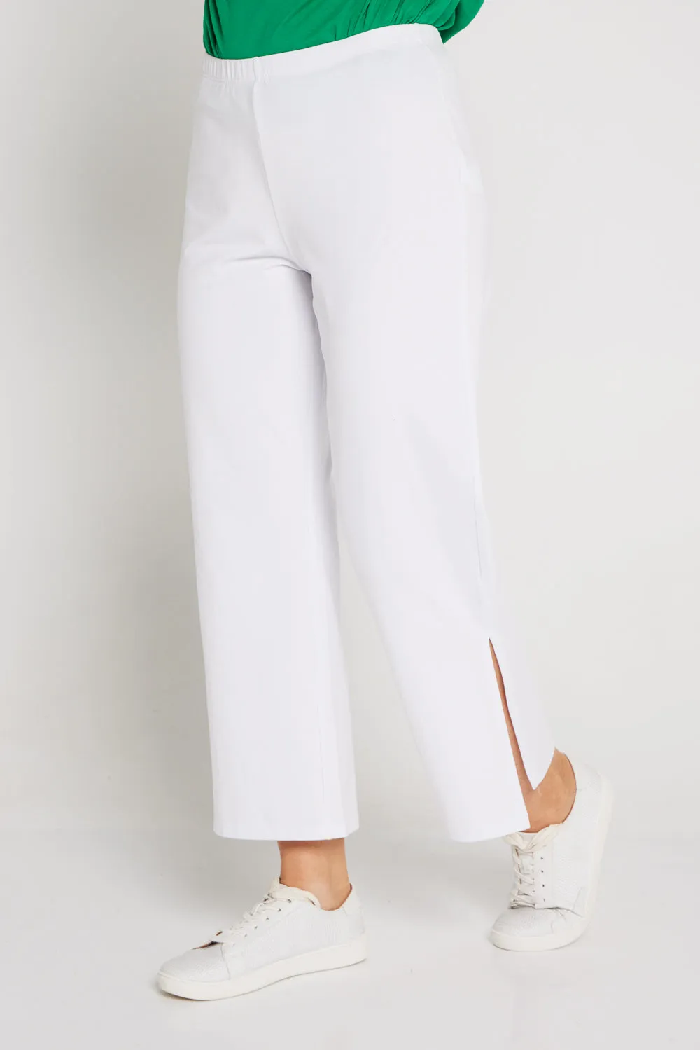 Montana Jersey Pants - White