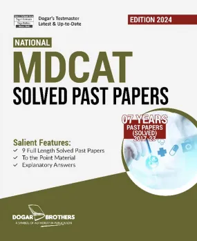 National MDCAT Solved Past Papers (7 Year 2017-23) - Dogar Brothers