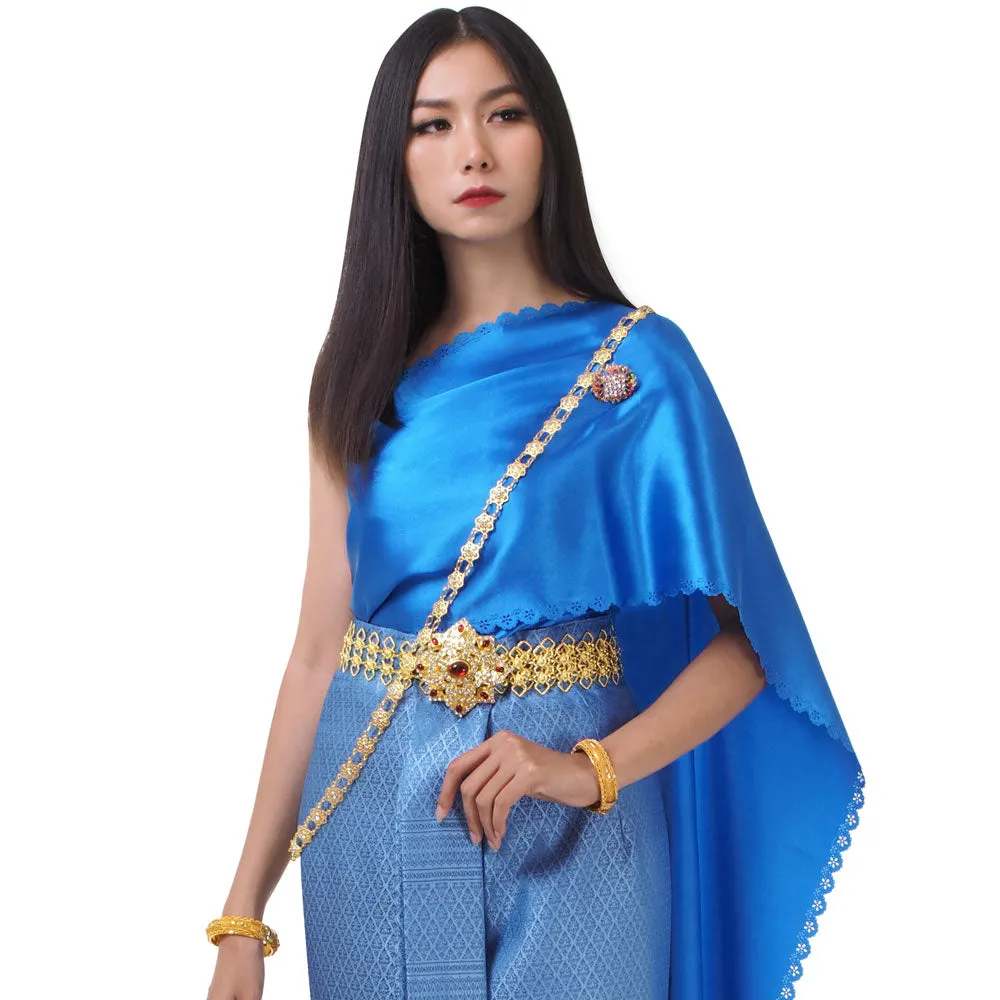 Niranthara Flowing Sabai Traditional Chut Thai Dress