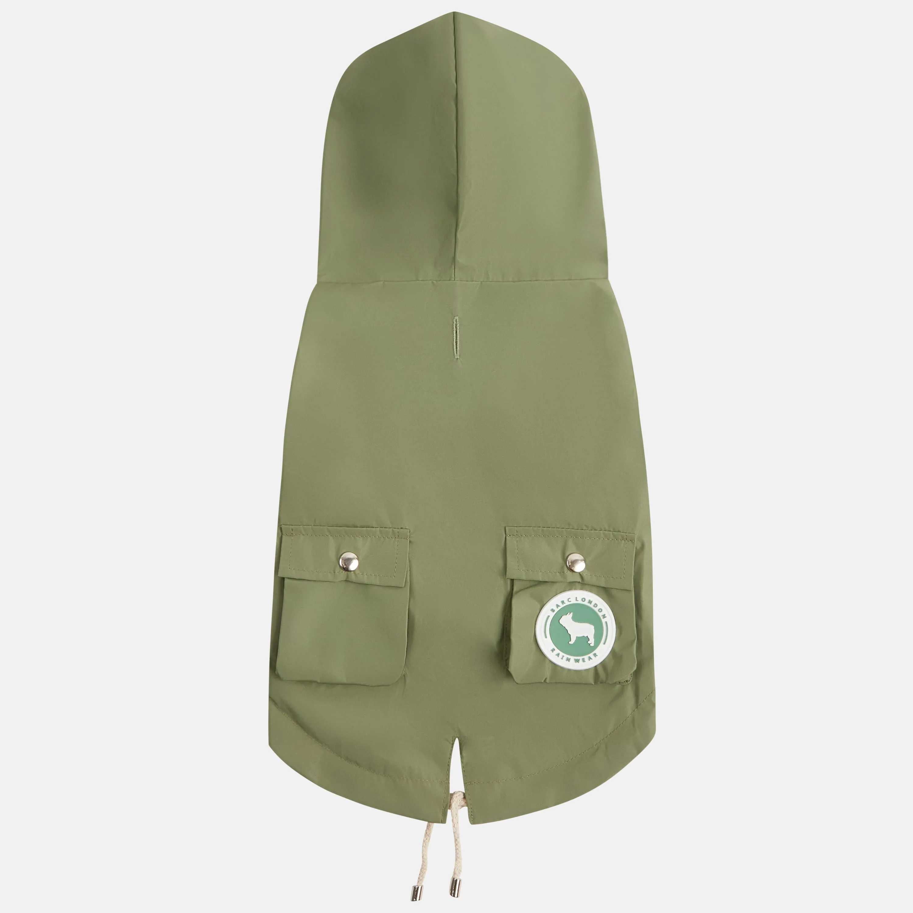 Original Water-Repellant Dog Raincoat | Khaki Green