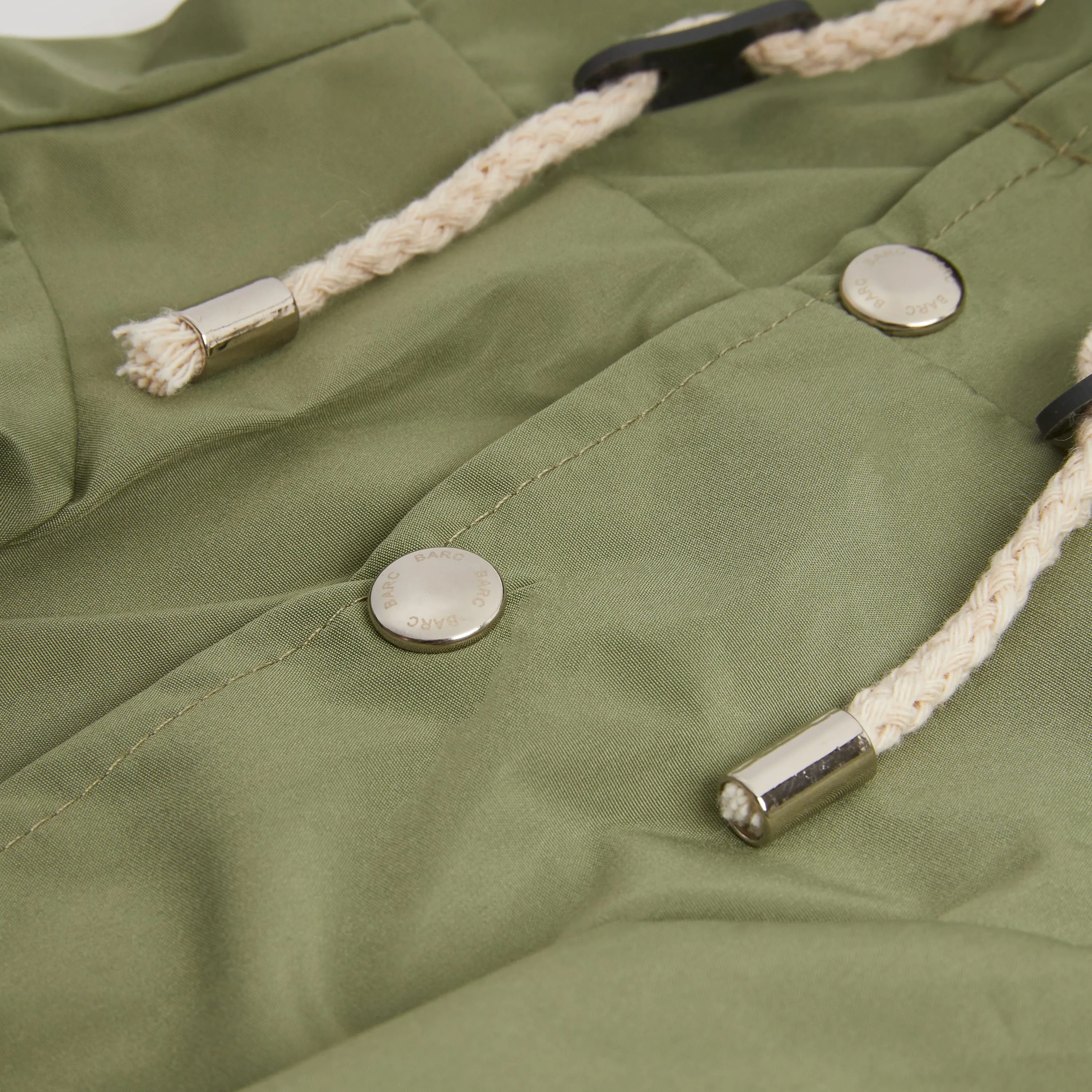 Original Water-Repellant Dog Raincoat | Khaki Green