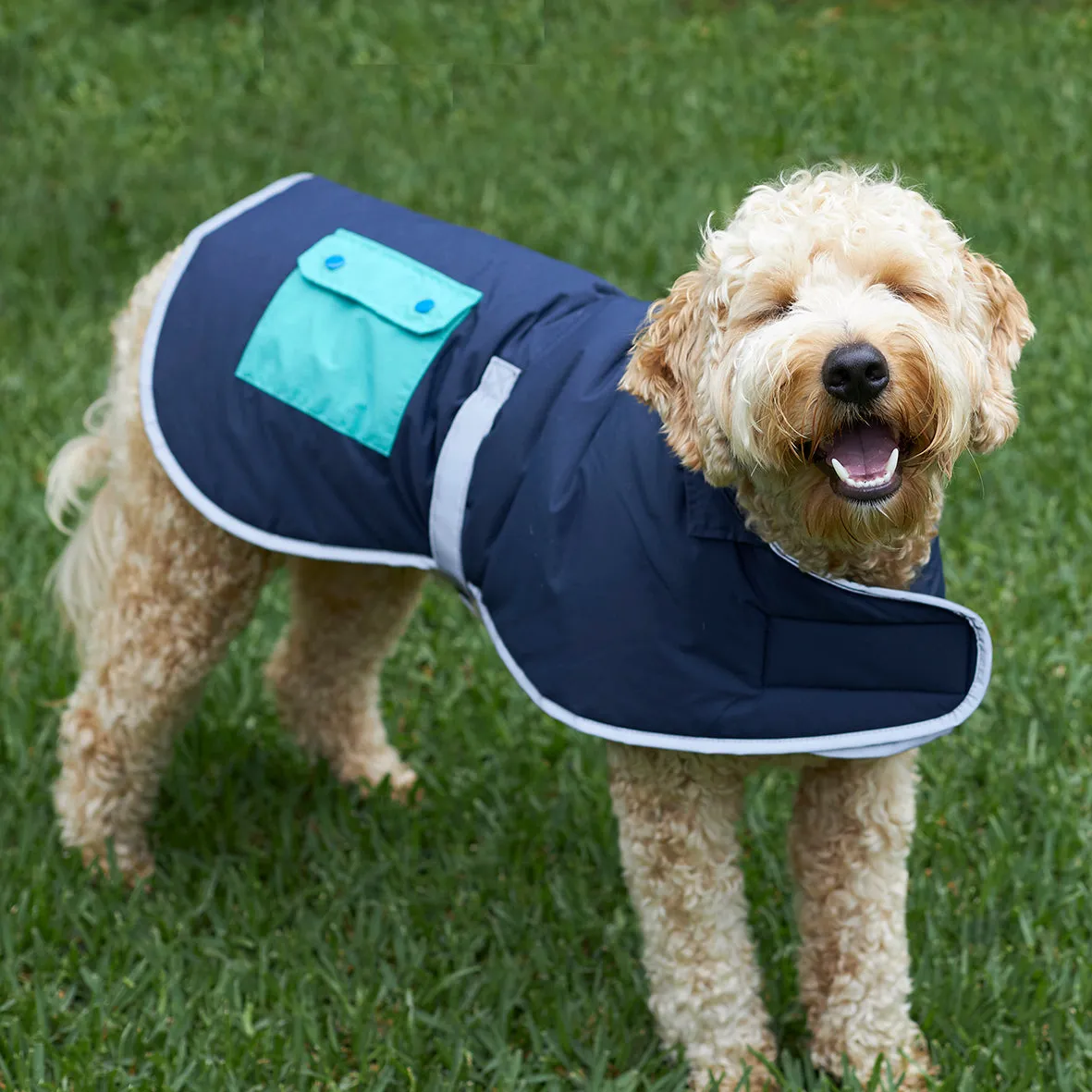 Patch Pocket Dog Coat - Benji