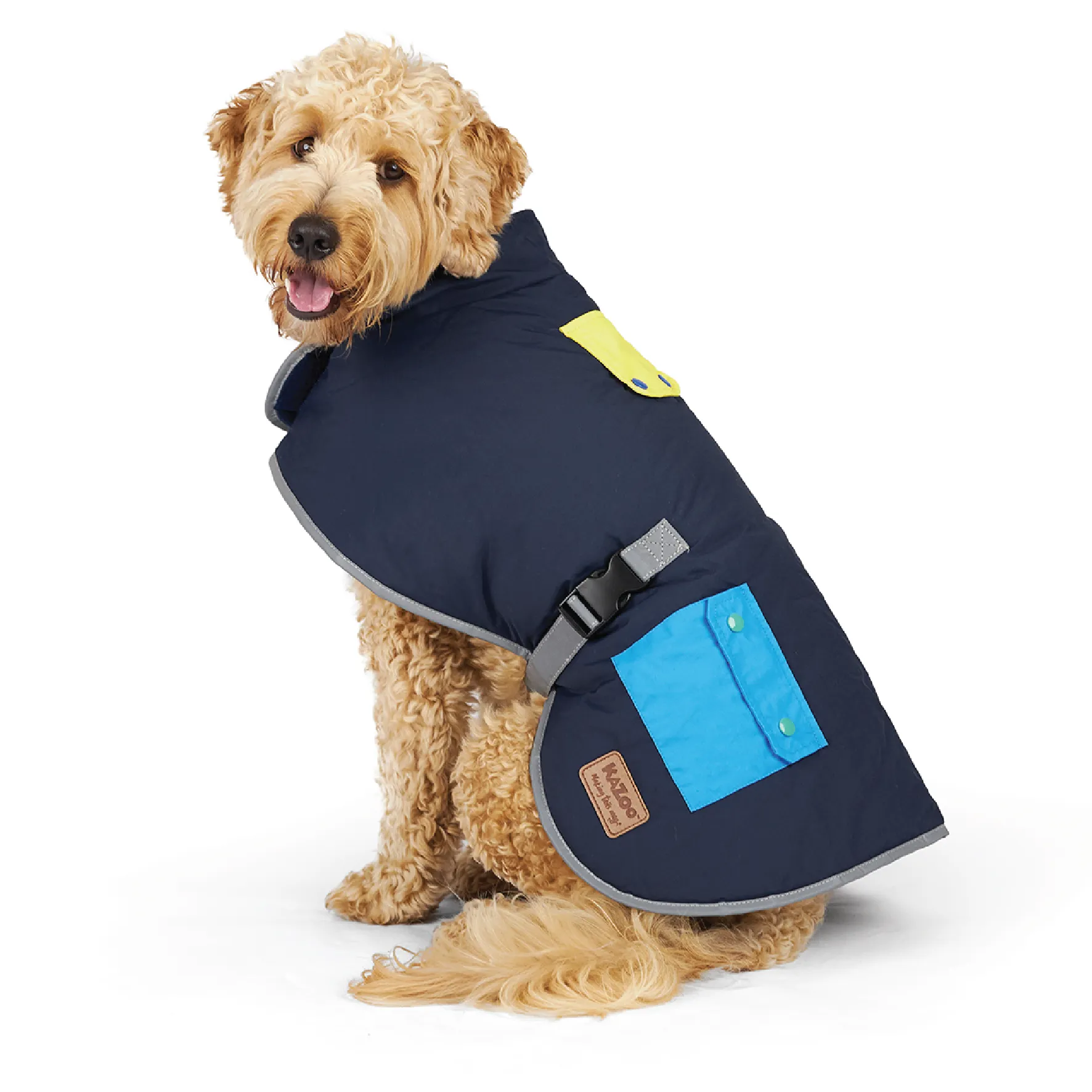 Patch Pocket Dog Coat - Benji