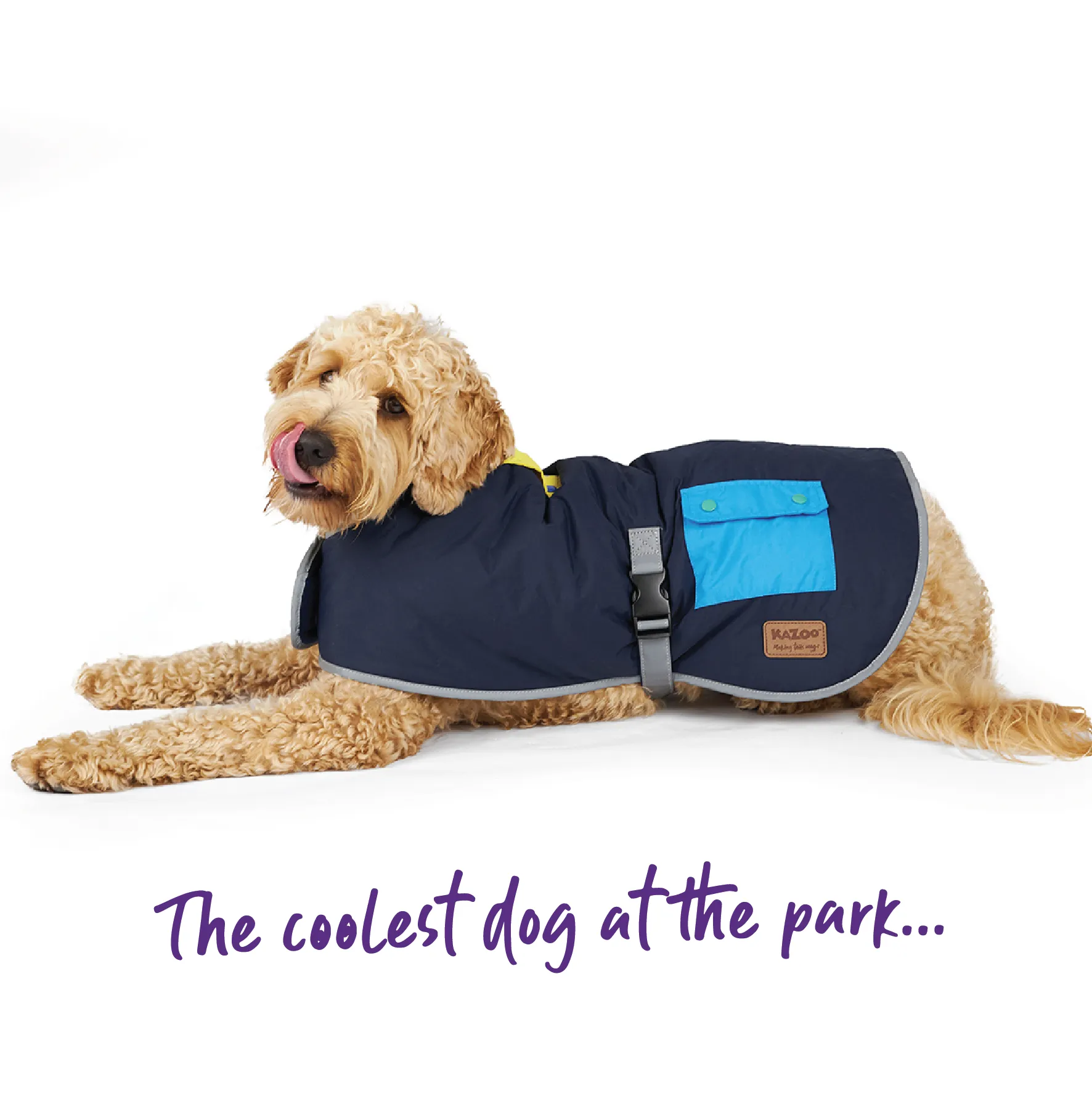 Patch Pocket Dog Coat - Benji