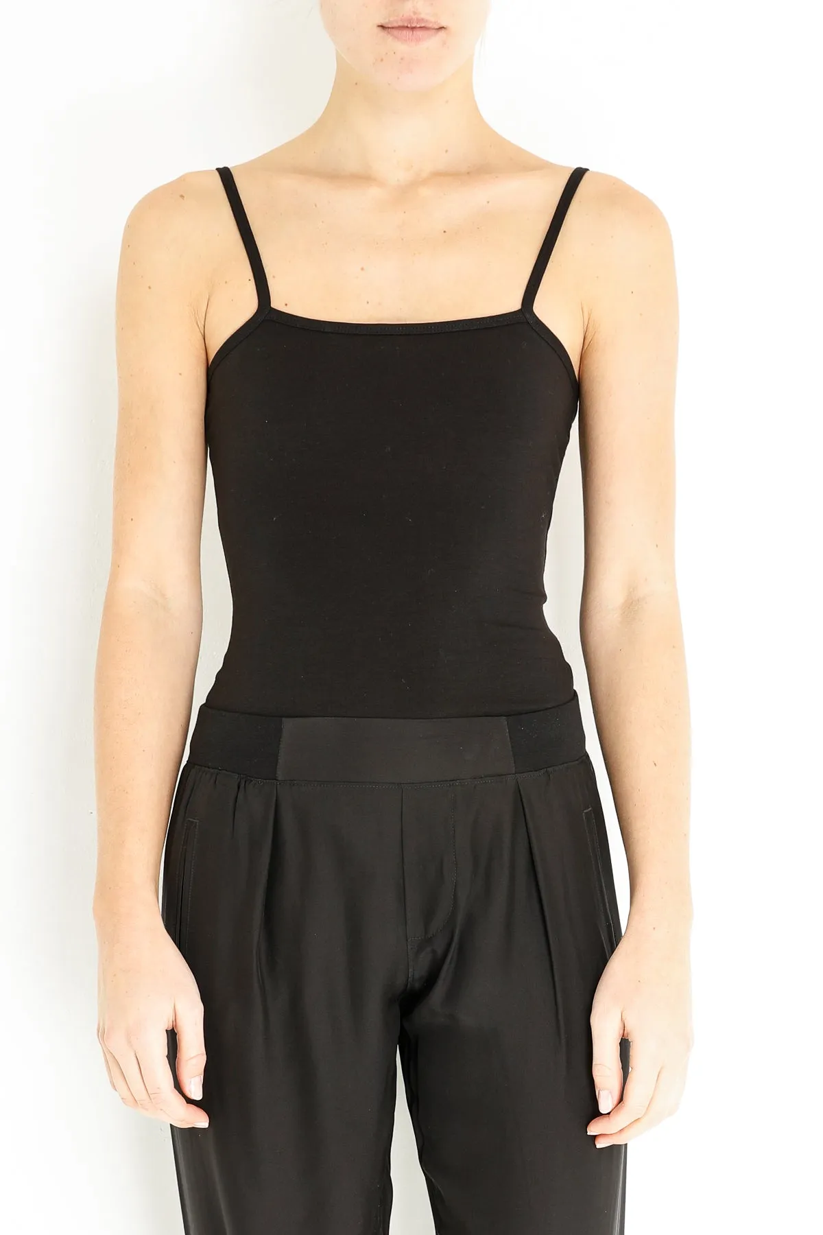 PIMA COTTON CAMI BODYSUIT