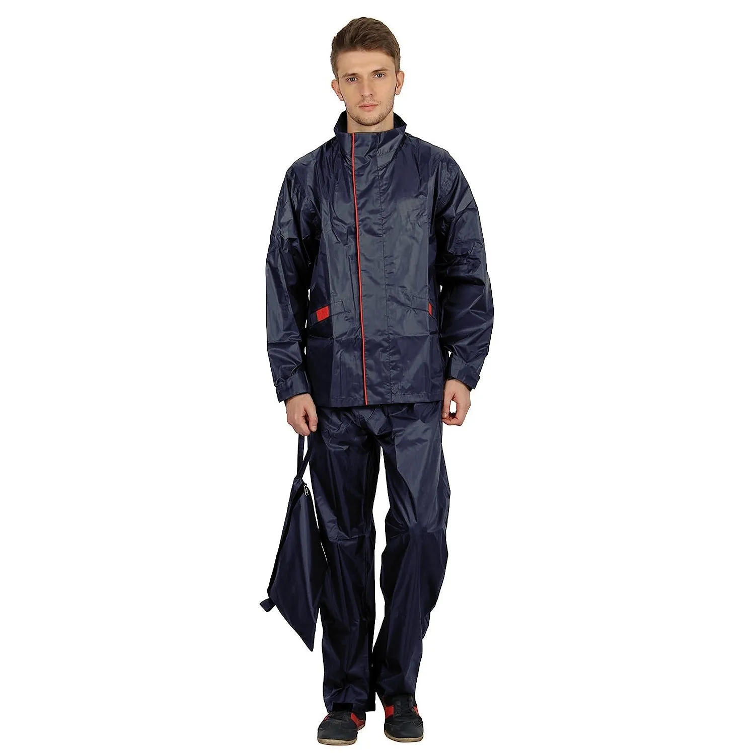 Prokick Desire Unisex Rain Suit (Waterproof Jacket with Hood, Pant and Carrying Pouch)