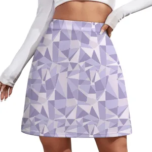 Purple Wall Short skirt