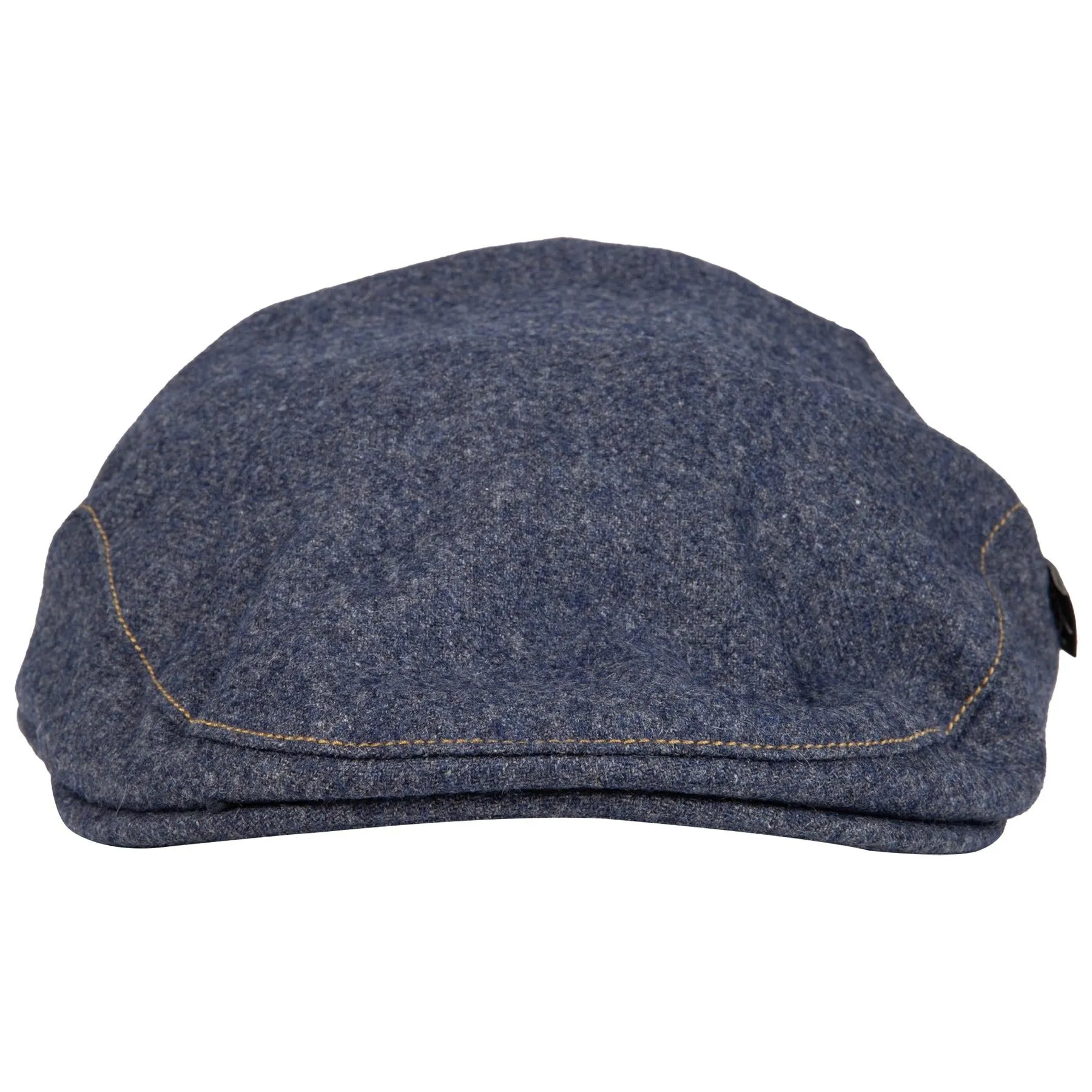 Quilted Flat Cap Black Iris Bijou - AW23