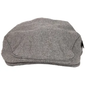 Quilted Flat Cap Quiet Grey Heather - AW23