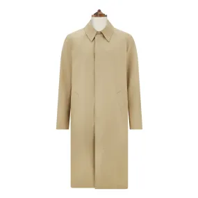 Raiden Beige Cotton Gabardine Raincoat