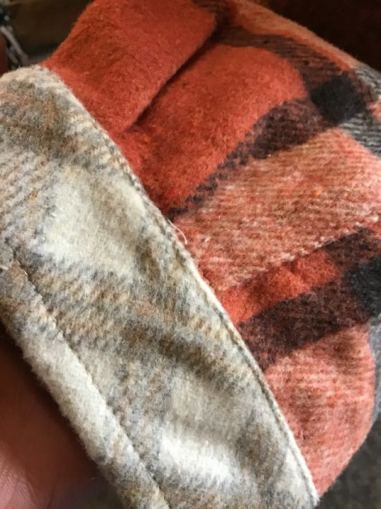 Rust Mixed Plaid Shacket - Small to 2X