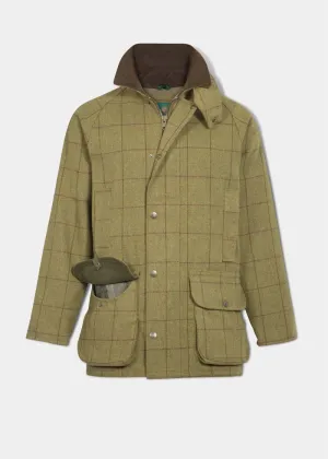 Rutland Children's Tweed Coat In Lichen