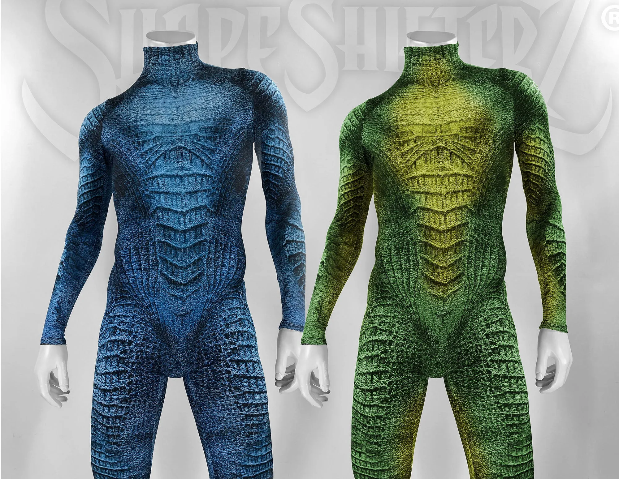 ShapeShifting Men's Alien Species Bodysuit - Cosplay | Athletics | Performance