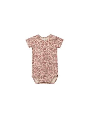 Short Sleeve Bodysuit | Flower Field