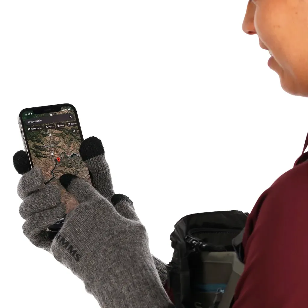 Simms Wool Full Finger Glove