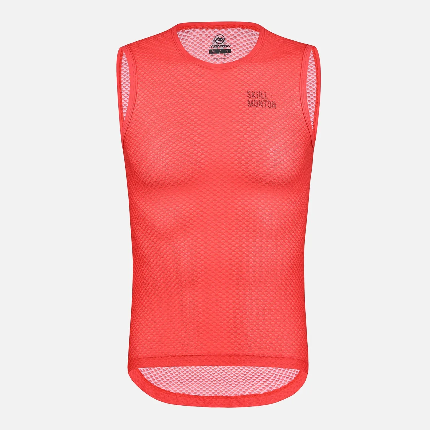 Skull Monton Cycling Base Layer Mens Sunday Red