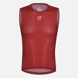 Skull Monton Cycling Base Layer Wednesday III Brick Red