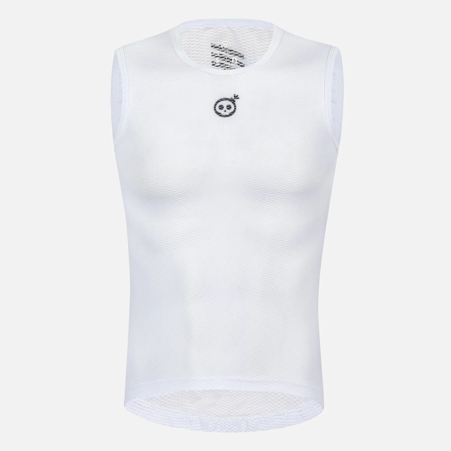 Skull Monton Cycling Base Layer Weekend III White