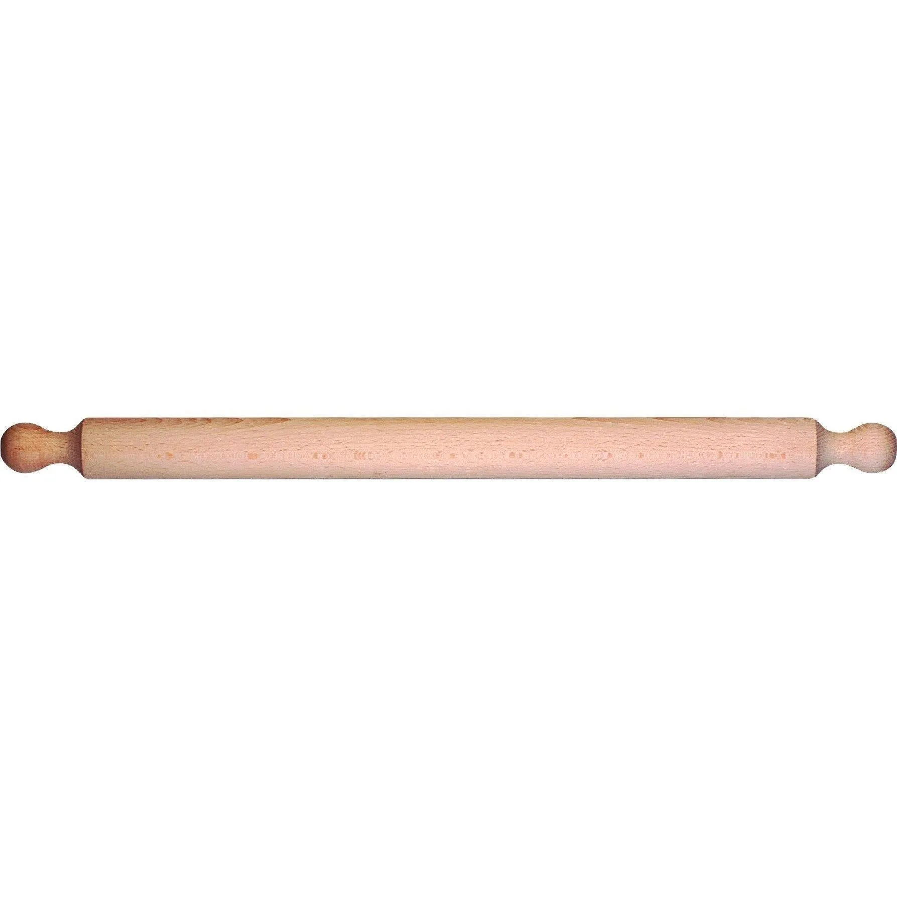 Solid Rolling Pin - Natural Beechwood