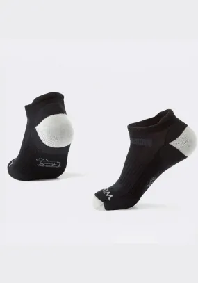 Tempo Ankle Socks Full Cushion - Black