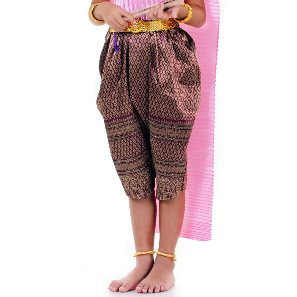 Thai Girls Traditional Costume Little Princess Charm