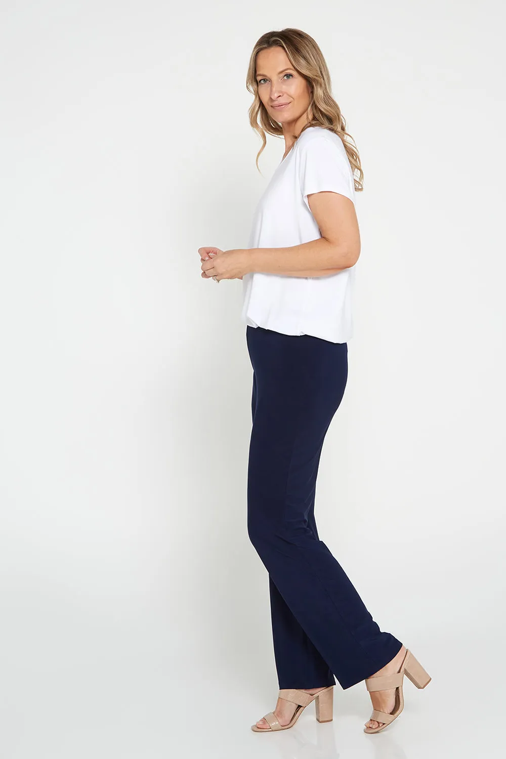 Travel Pants by Cordelia Street - Navy