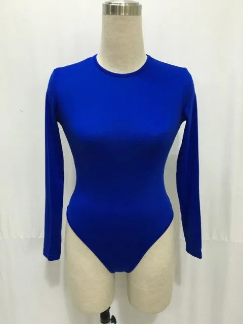 Trendy Casual Long Sleeve Bodysuit