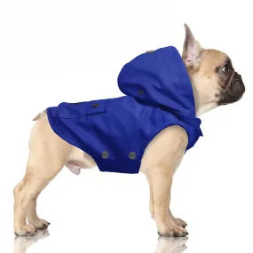 tribord water-proof raincoat (bulldog sizes) - blue