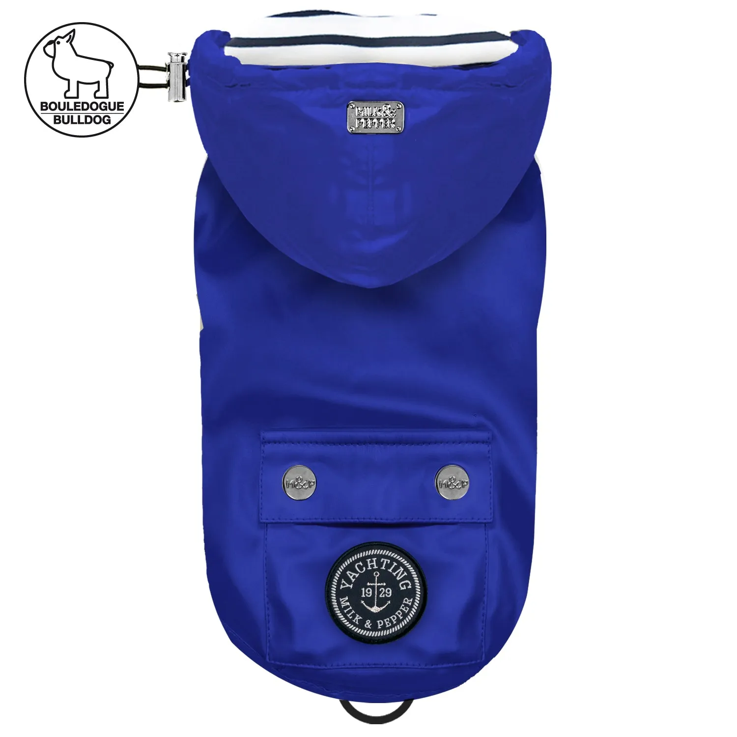 tribord water-proof raincoat (bulldog sizes) - blue