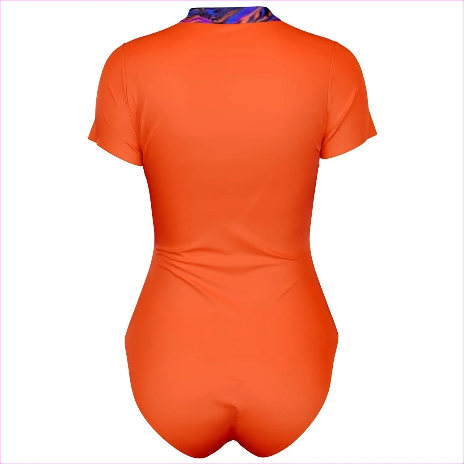 Trip Premium Women's Short Sleeve Zip Bodysuit