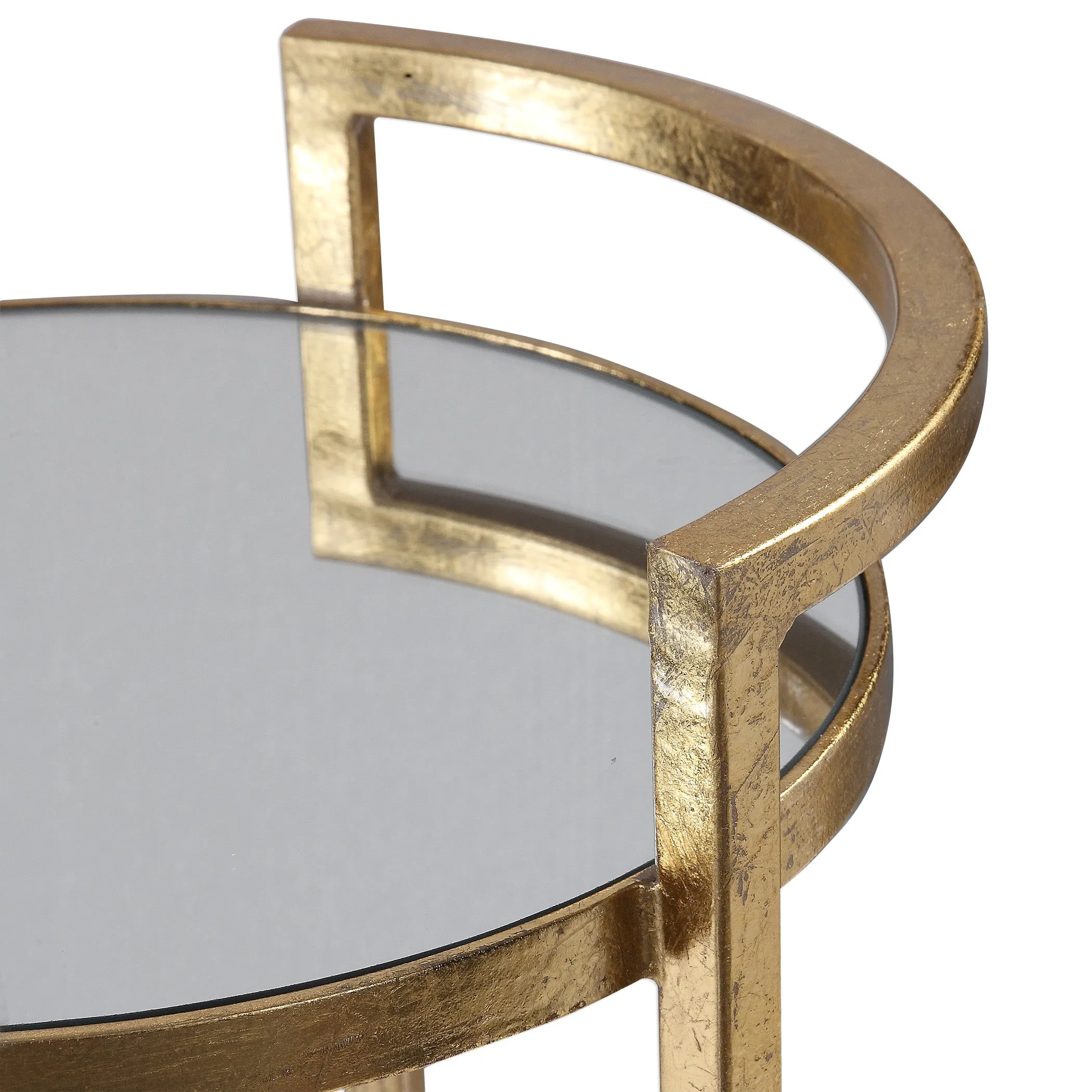 Uttermost Cailin Gold Accent Table