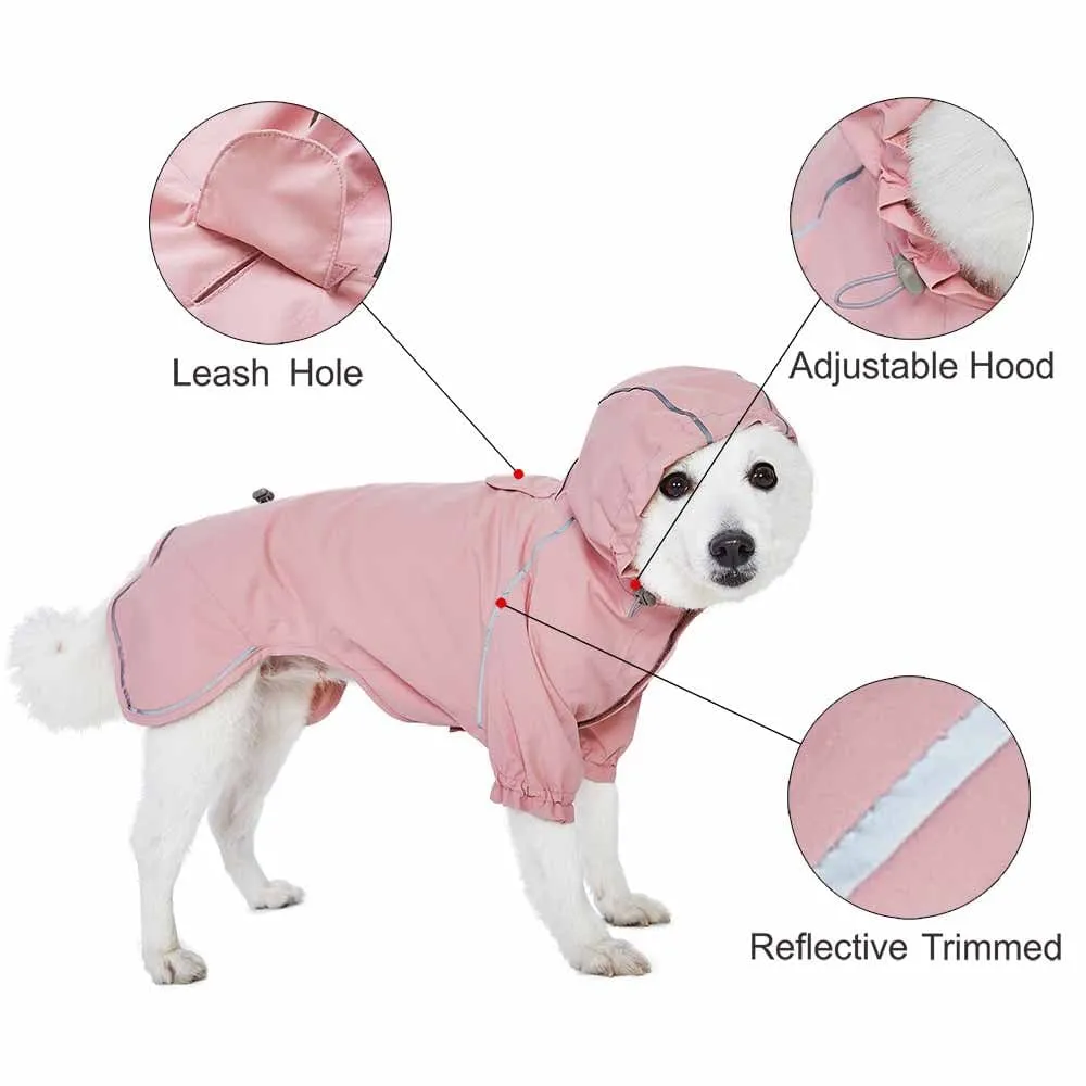 Waterproof | Reflective Dog Raincoat with 2 Legs