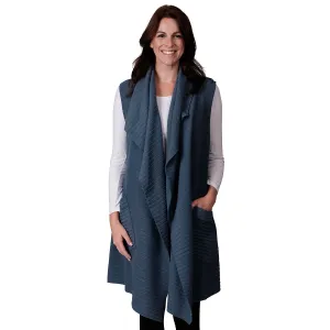 Weekender Cozy Coat Fleece Vest with Pockets Two Sizes!