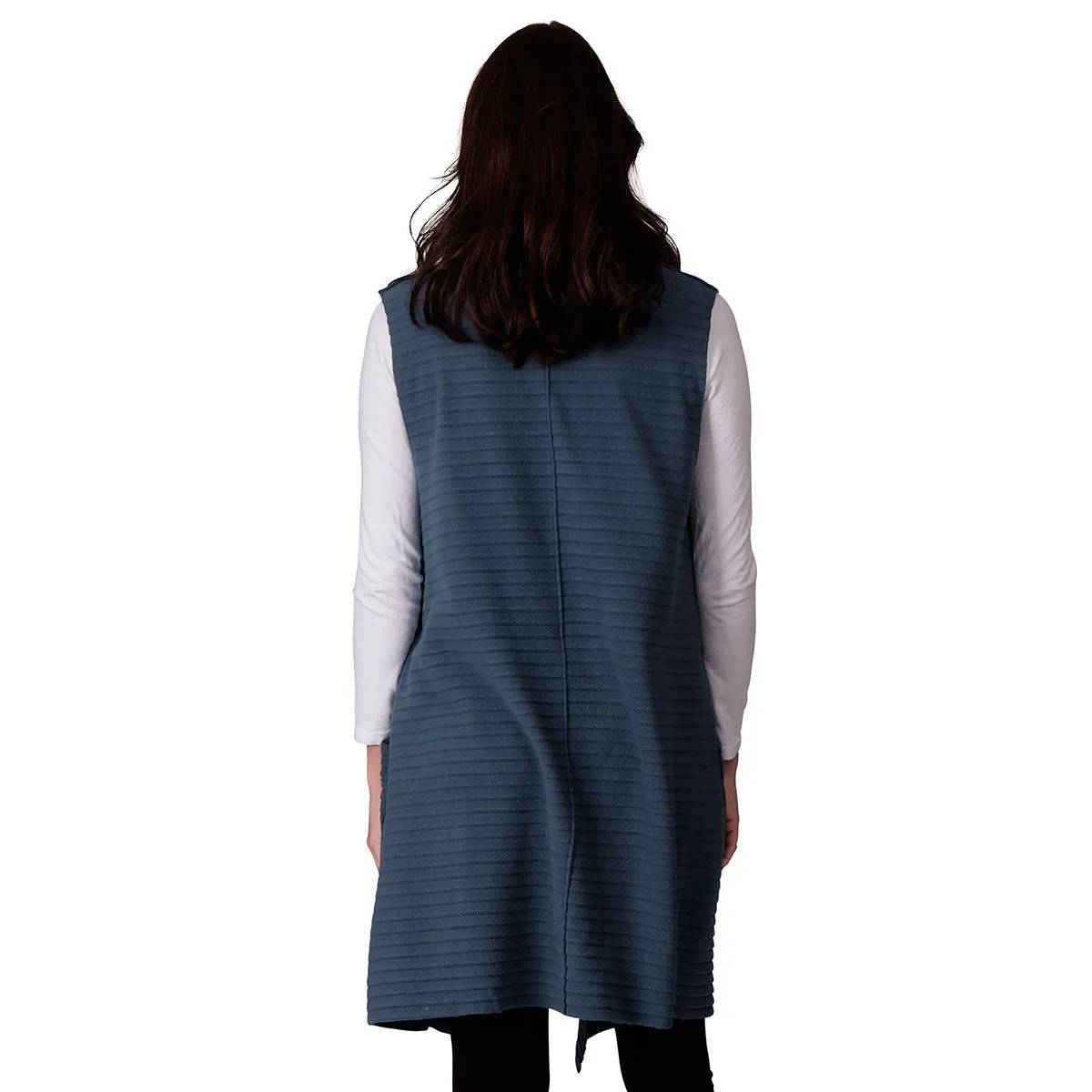 Weekender Cozy Coat Fleece Vest with Pockets Two Sizes!