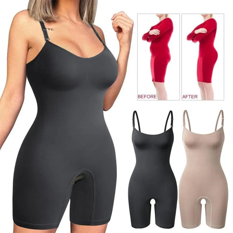 Women Waist Trainer Bodysuit Shapewear Tummy Control Full Body Shaper Shorts High Waist Butt Lifter Thigh Slimmer(FH)(FHW1)(1U31)(1U24)